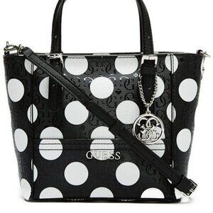 GUESS Polka Dot Delaney Mini Bag + Large Wallet/Wristlet